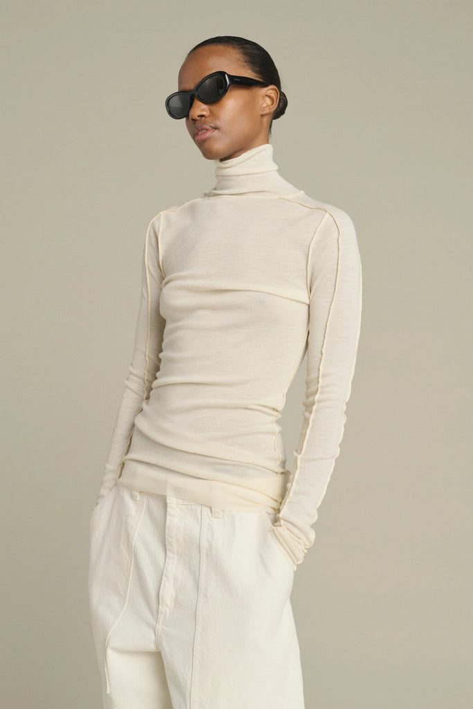 roll-neck wool sweater LOIS