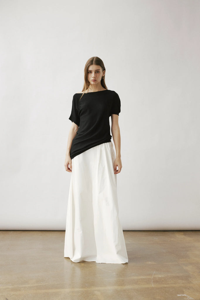 Eos skewed knit top
