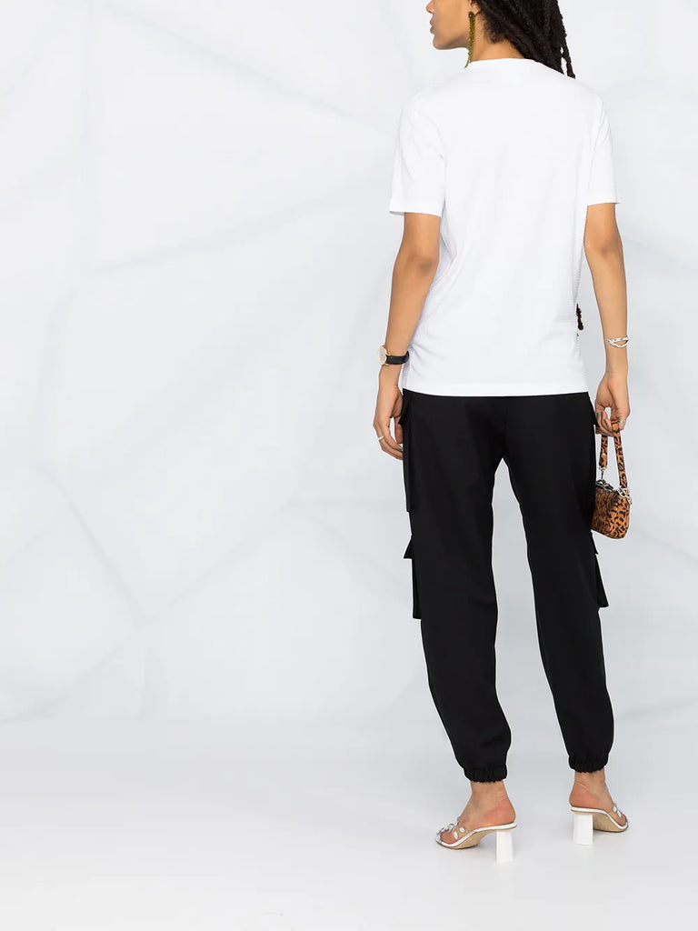 Baumwoll-T-Shirt mit Logo-Print