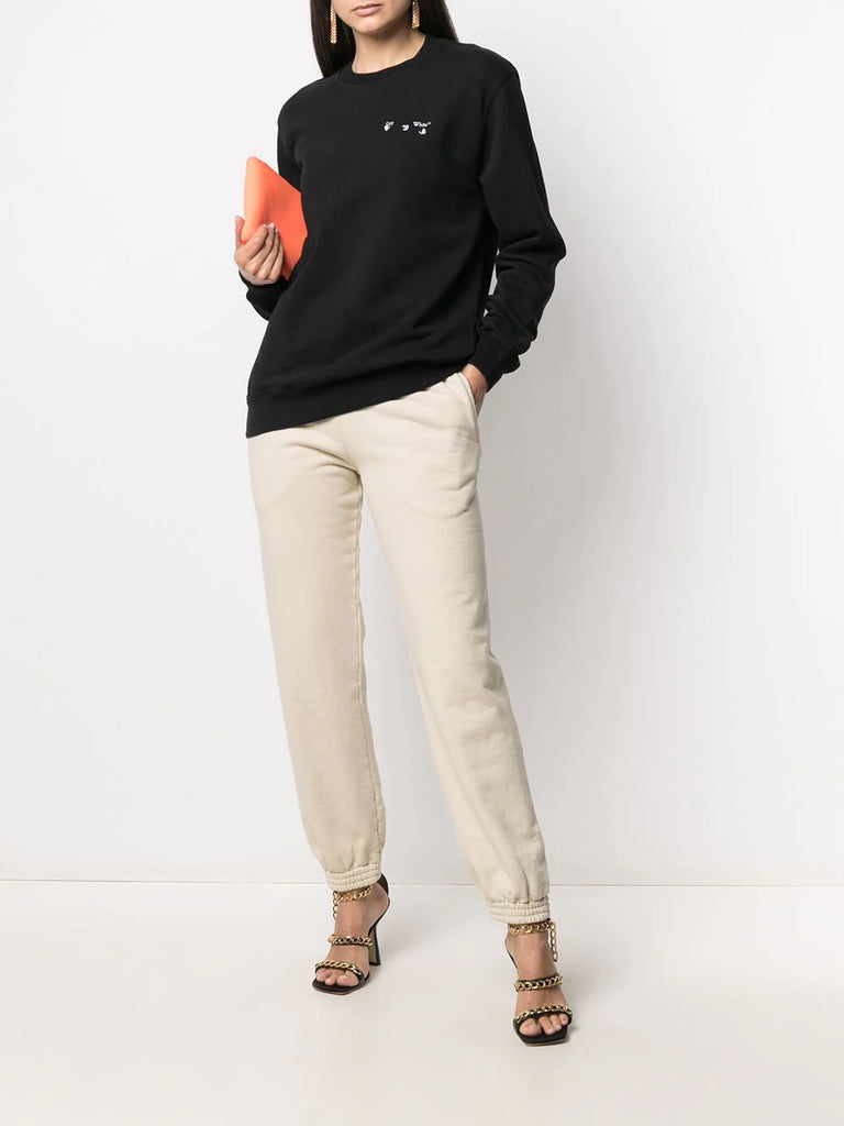Diag tapered track pants