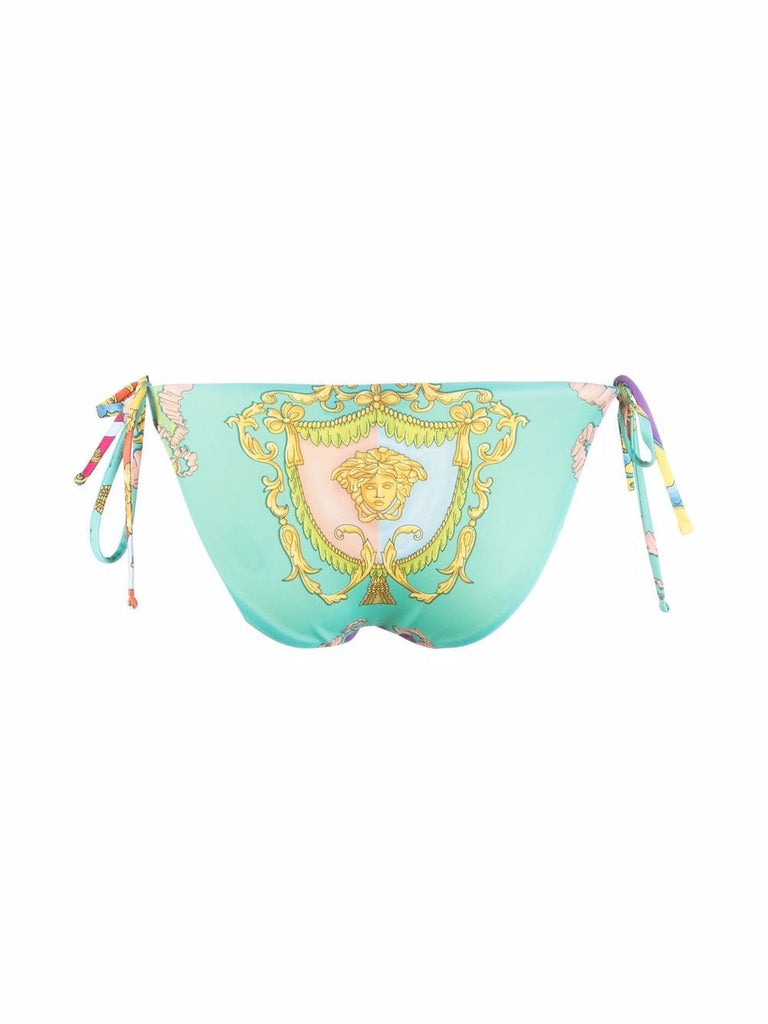 Bikinihose mit Barockmuster