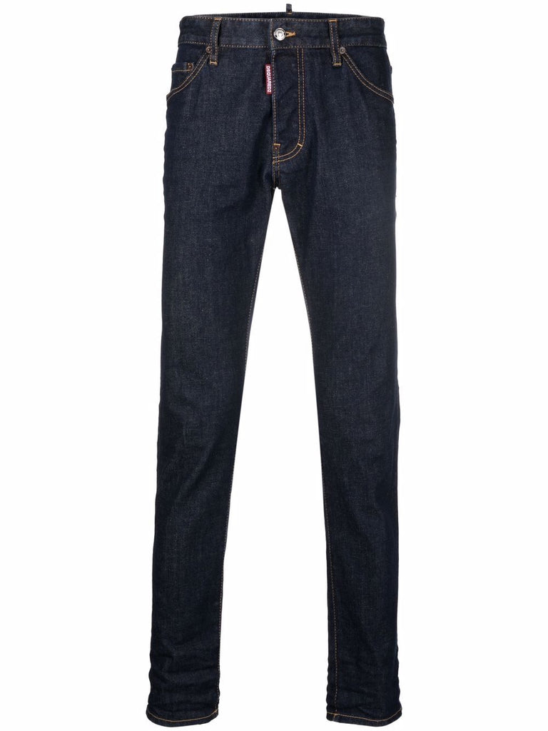 Icon-logo straight-leg Denim Jeans