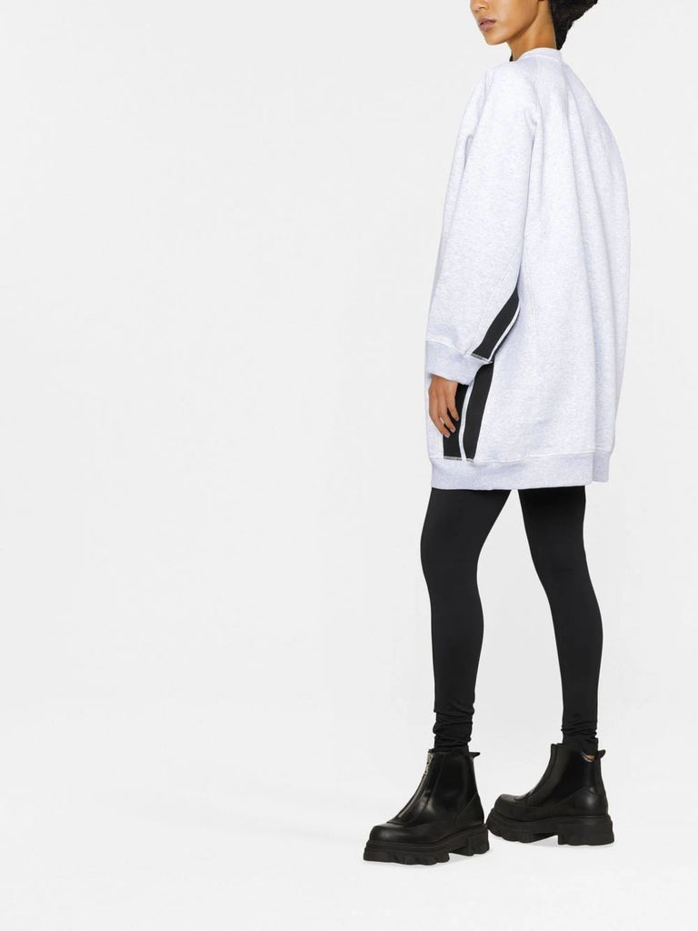 Oversize-Sweatshirt mit Seitenstreifen