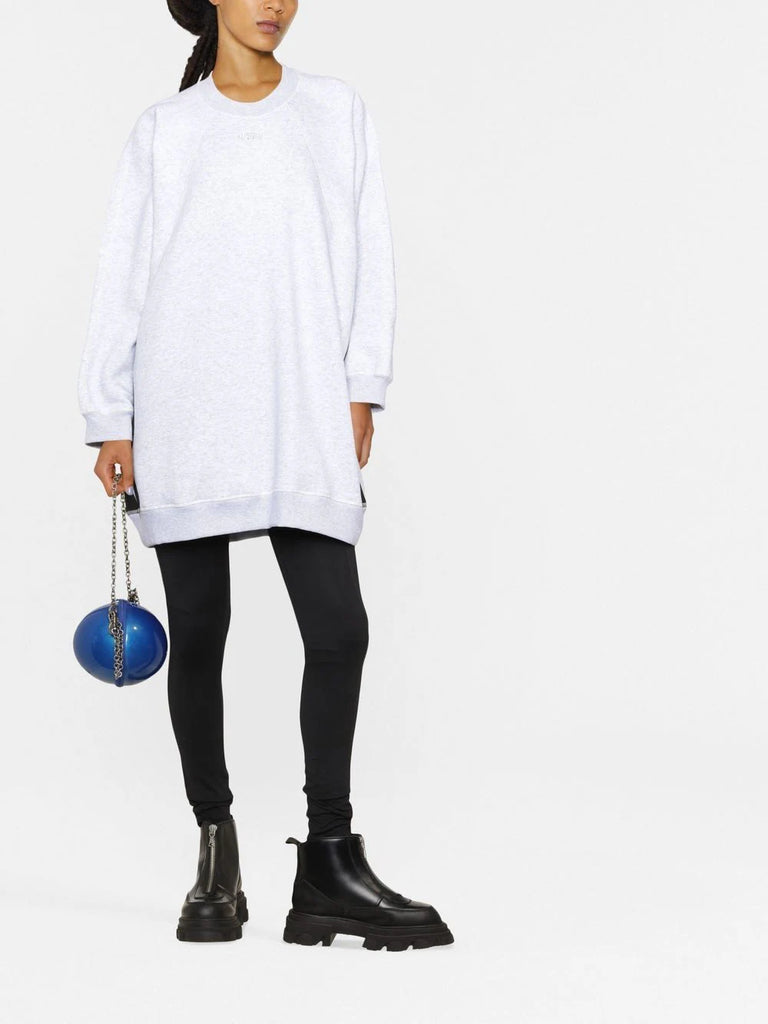 Oversize-Sweatshirt mit Seitenstreifen