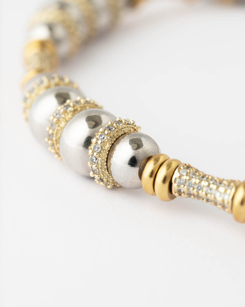 Meritaten Gold and Silver Necklace