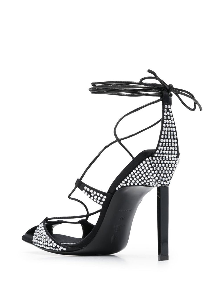 Adele 105mm crystal-embellished sandals