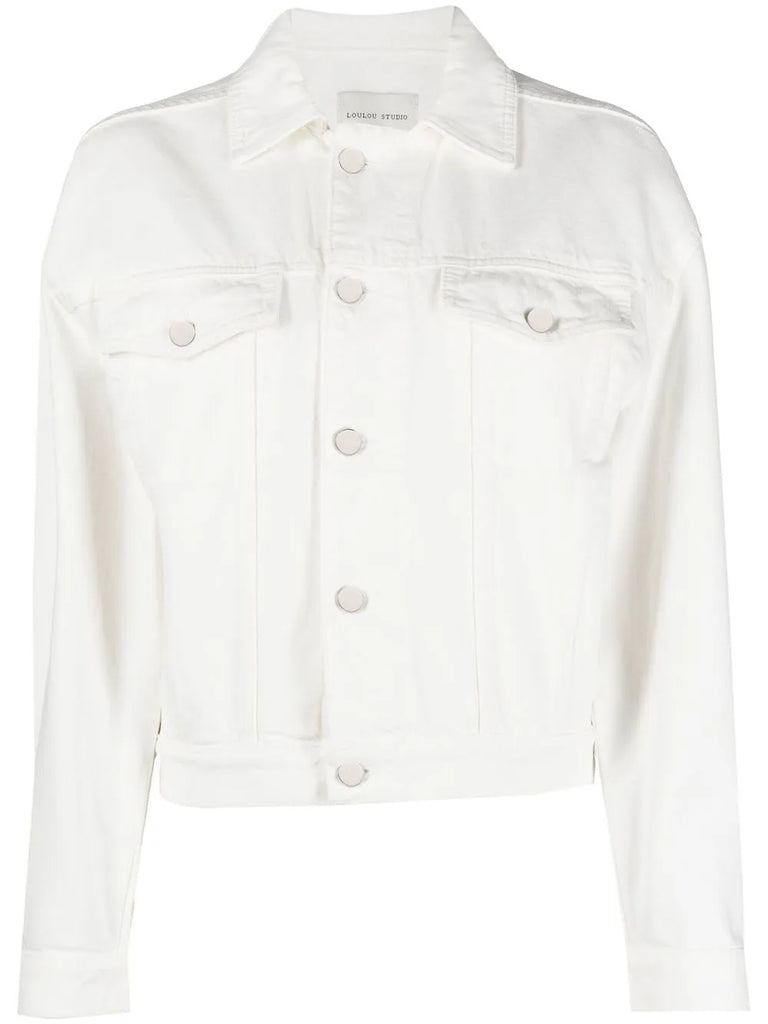 long-sleeved denim jacket