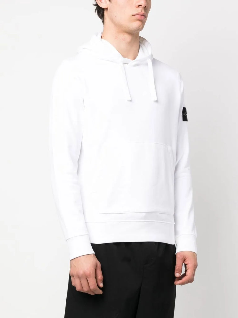 Hoodie in organic cotton fleece
