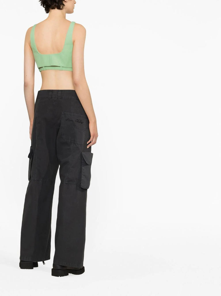Suiting crop top
