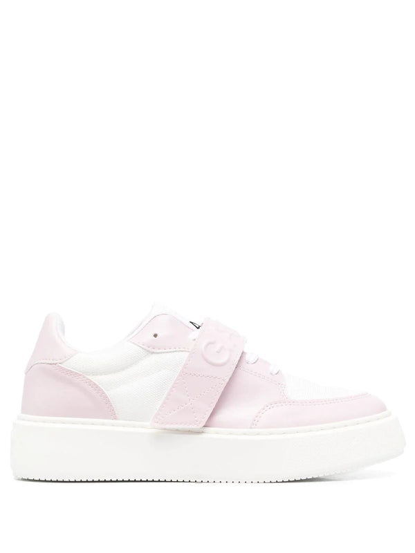 Ganni touch-strap low-top sneakers