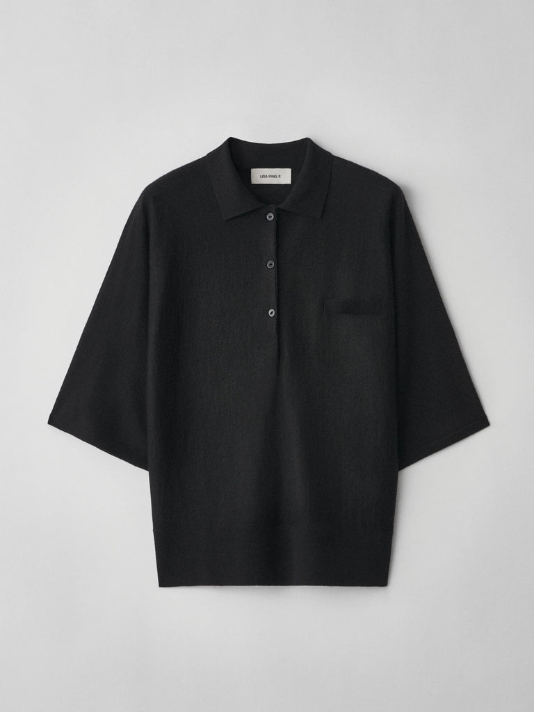 Norie three-quarter polo shirt