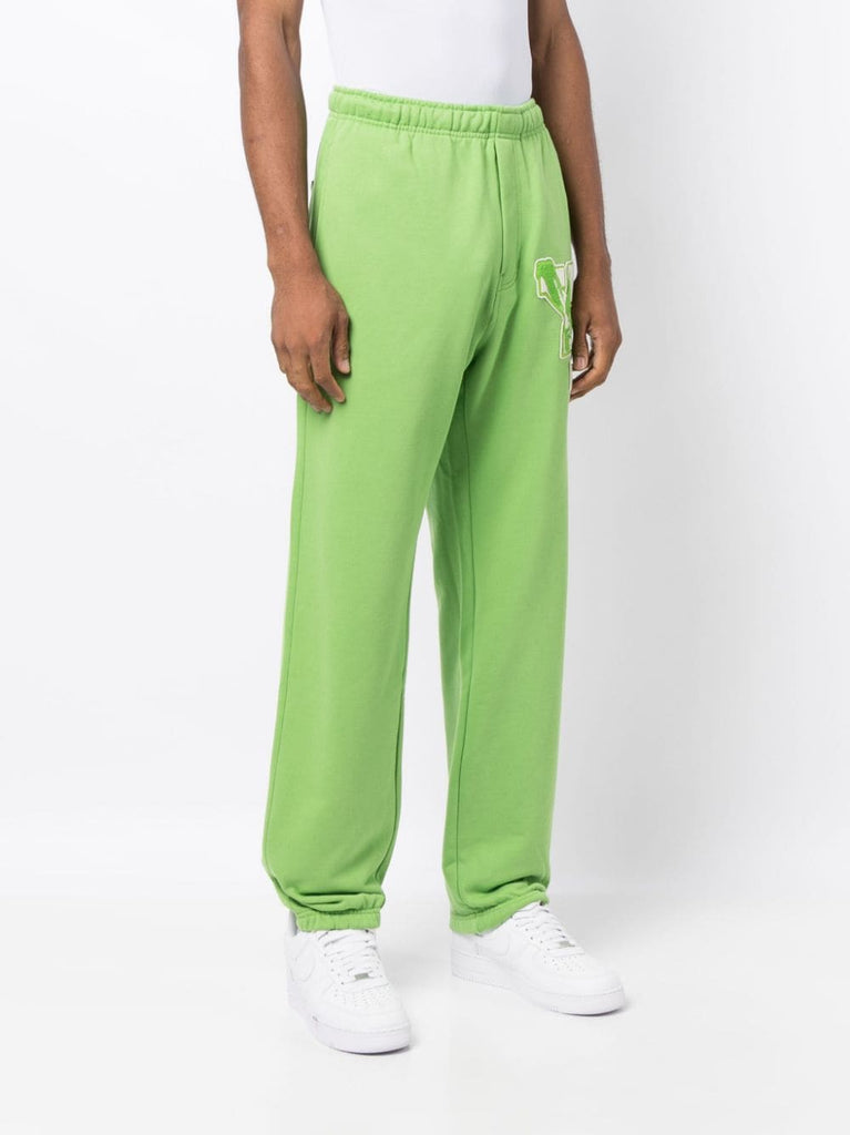GFX FT logo-patch cotton track pants