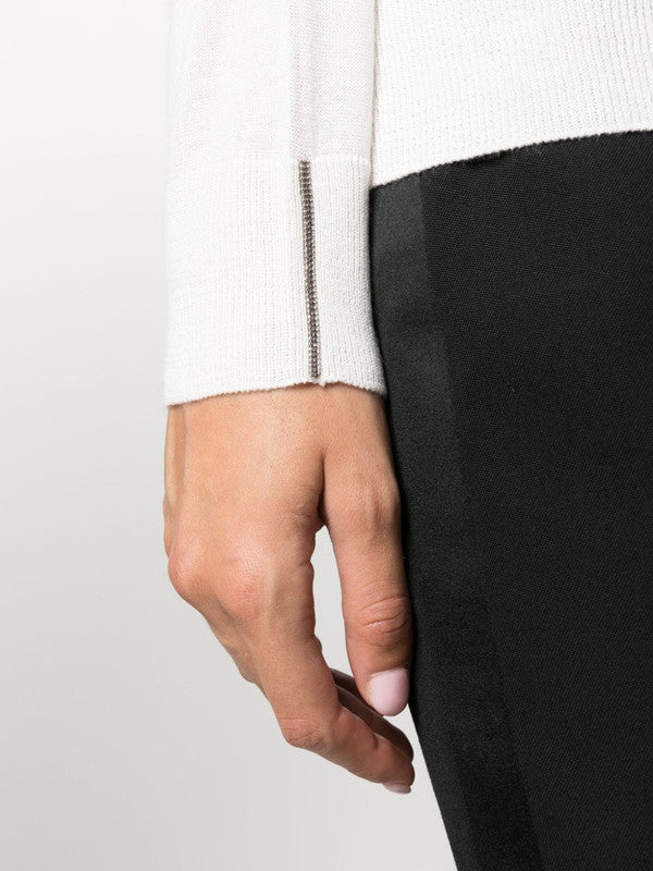 Langarm-Strickpullover