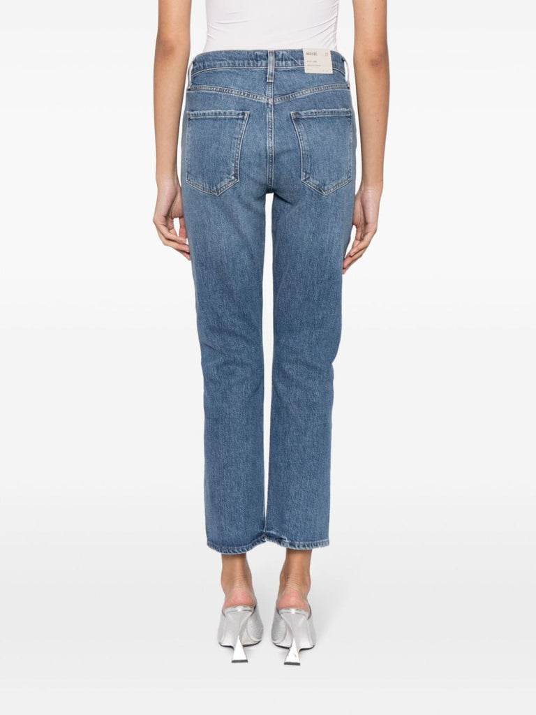 Riley cropped denim jeans