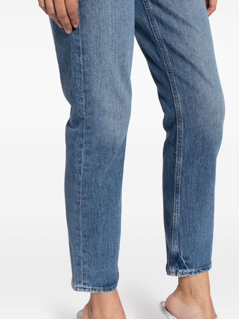 Riley cropped denim jeans