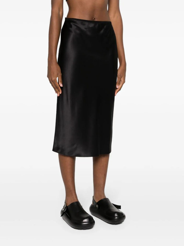 Isaak Seidenrock mit elastischer Taille