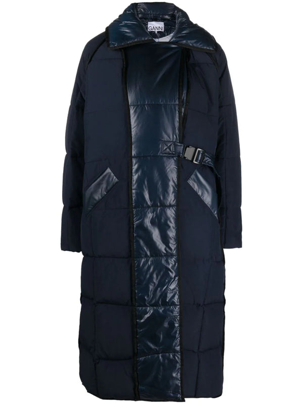 quilted puffer coat