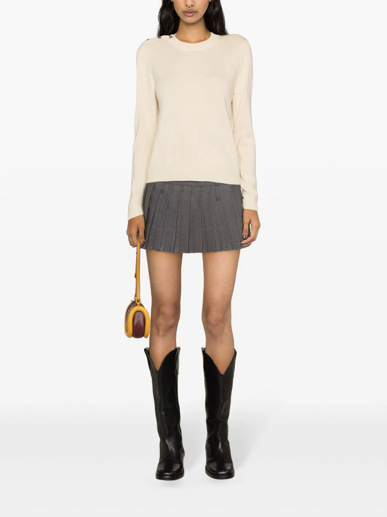 Mix merino-cashmere jumper