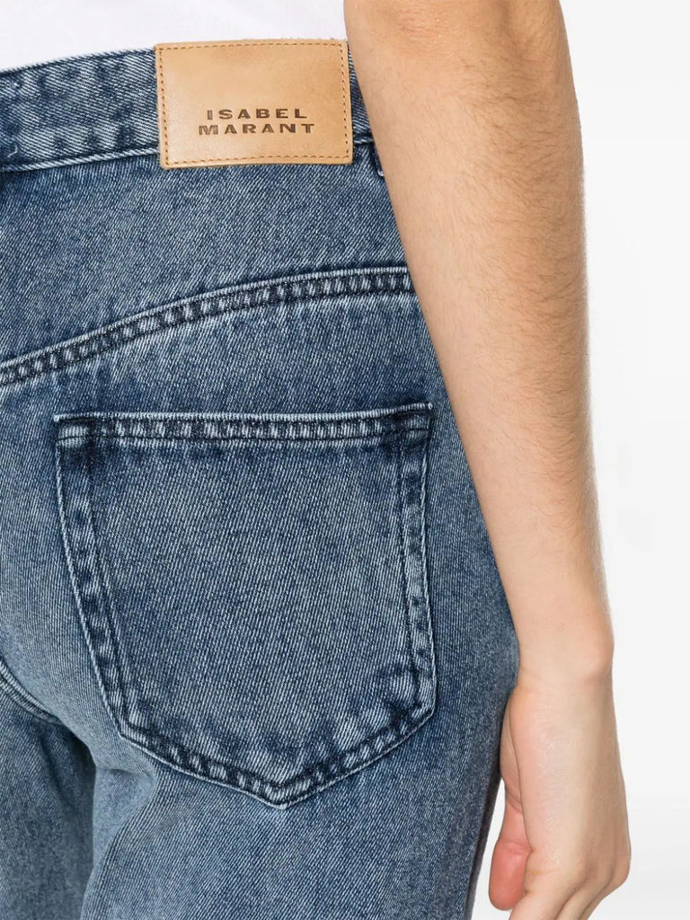 Belvira high-rise bootcut denim  jeans