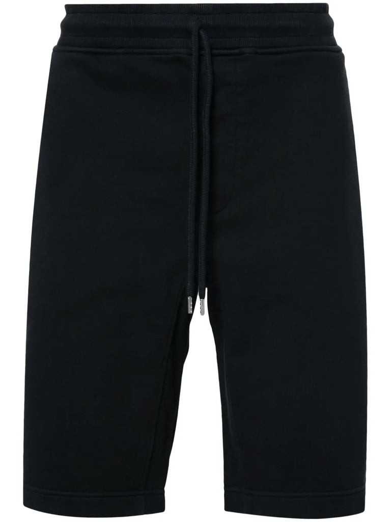 logo-embroidered cotton shorts