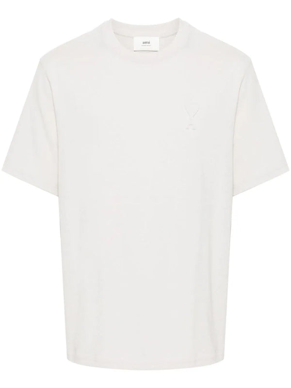Ami de Couer cream white cotton T-shirt