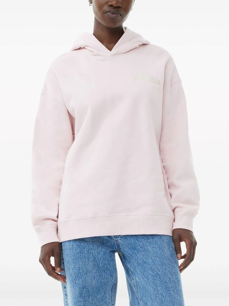 Logo-print cotton hoodie
