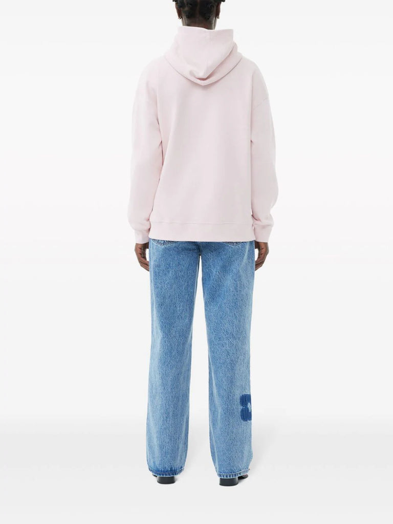 Logo-print cotton hoodie