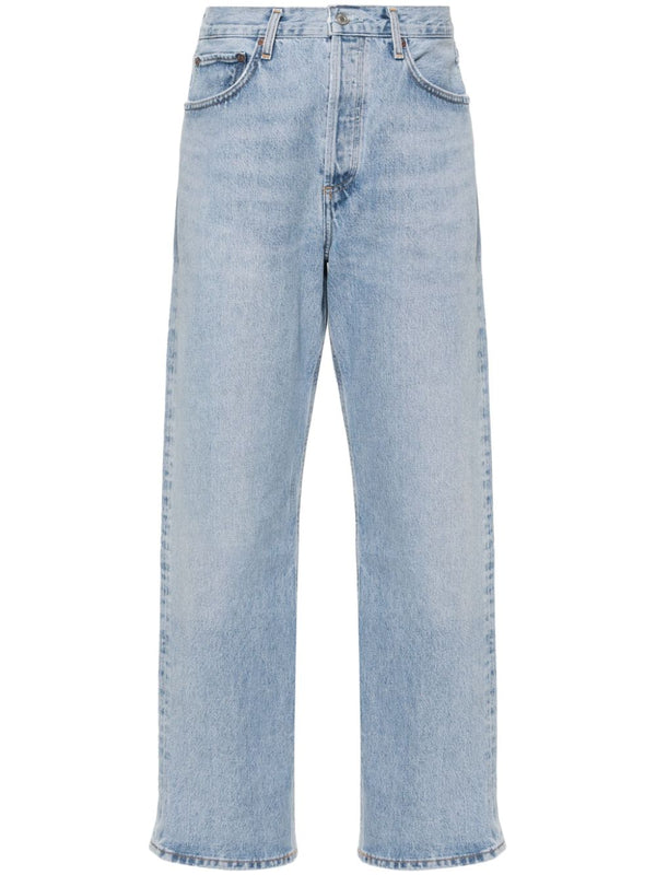 Fran low-rise straight-leg jeans