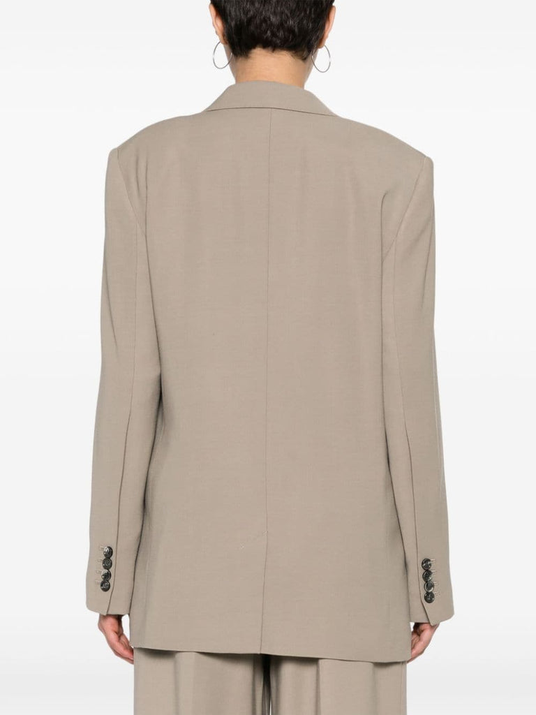 single-breasted blazer