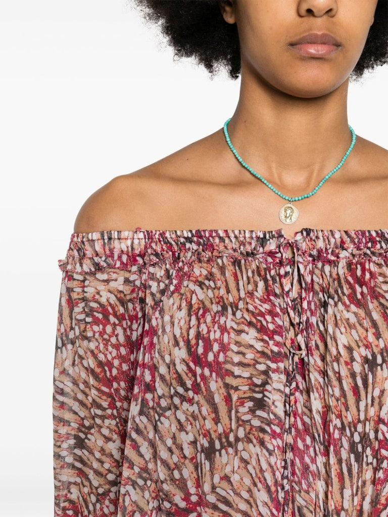 Vutti off-shoulder blouse