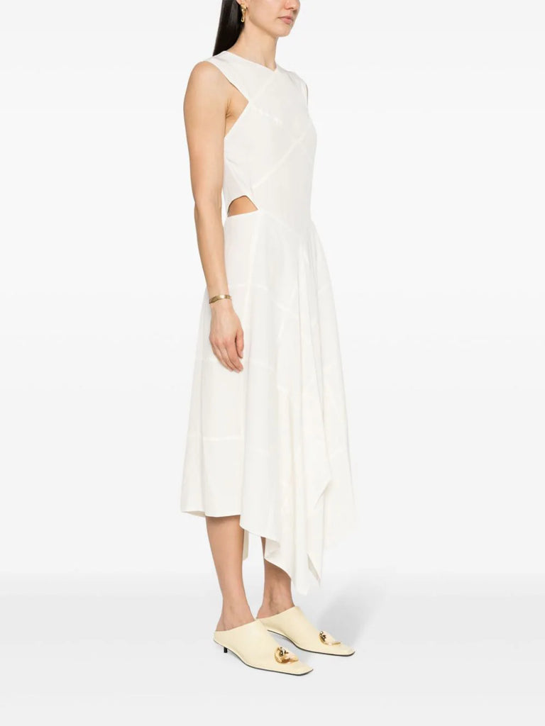 Silky Vichy Danube silk dress