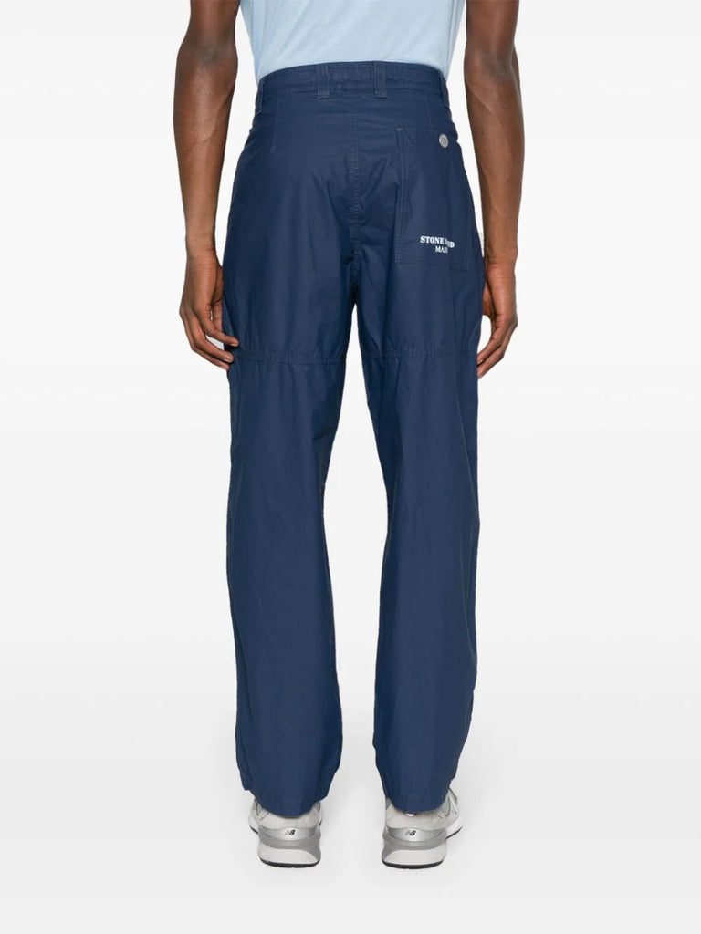 Karottenhose mit mittelhohem Bund