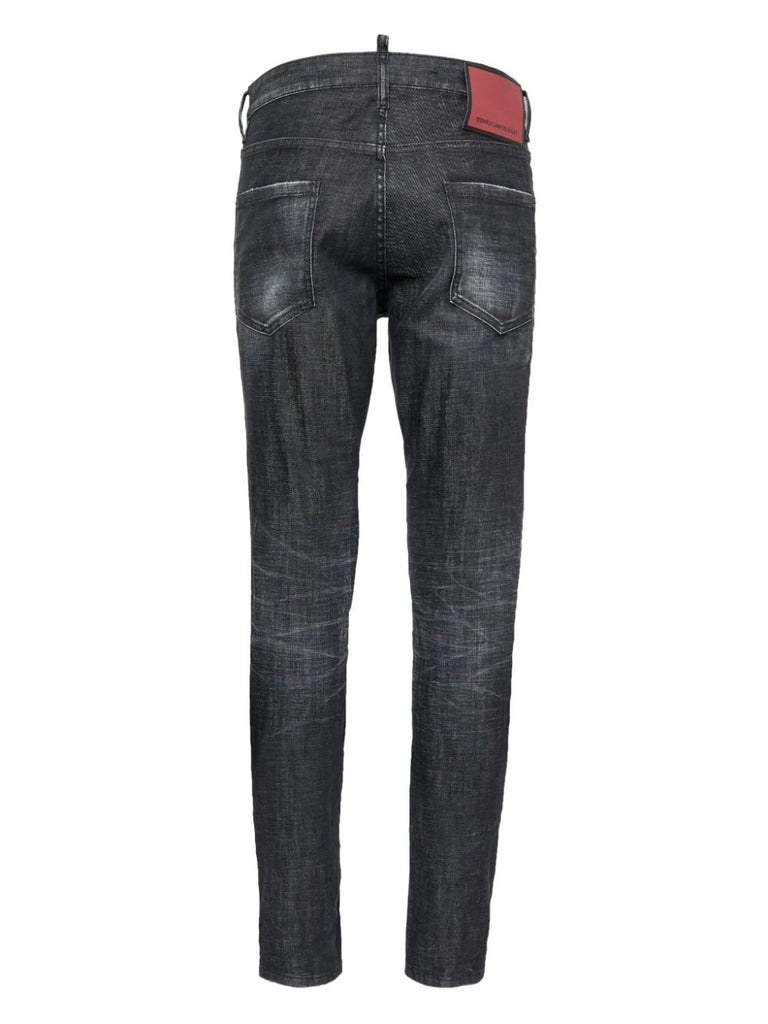slim-fit cropped jeans