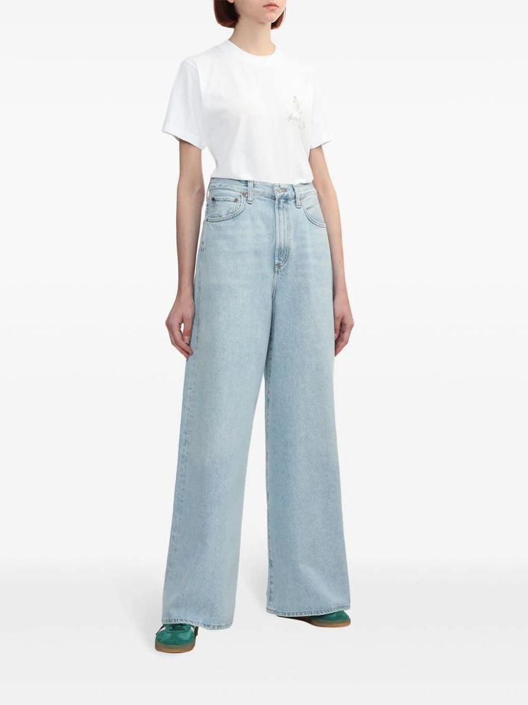Nolan high-rise wide-leg jeans