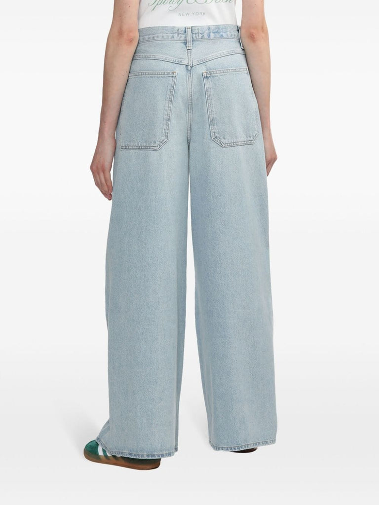 Nolan high-rise wide-leg jeans