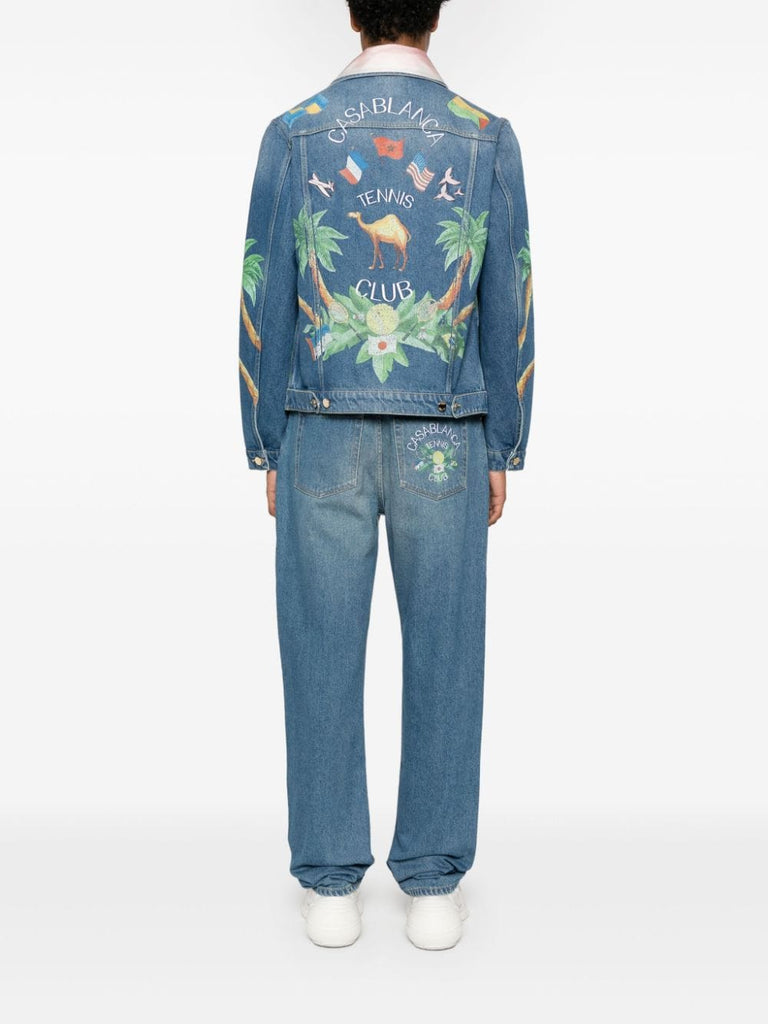 Tennis Club denim jacket
