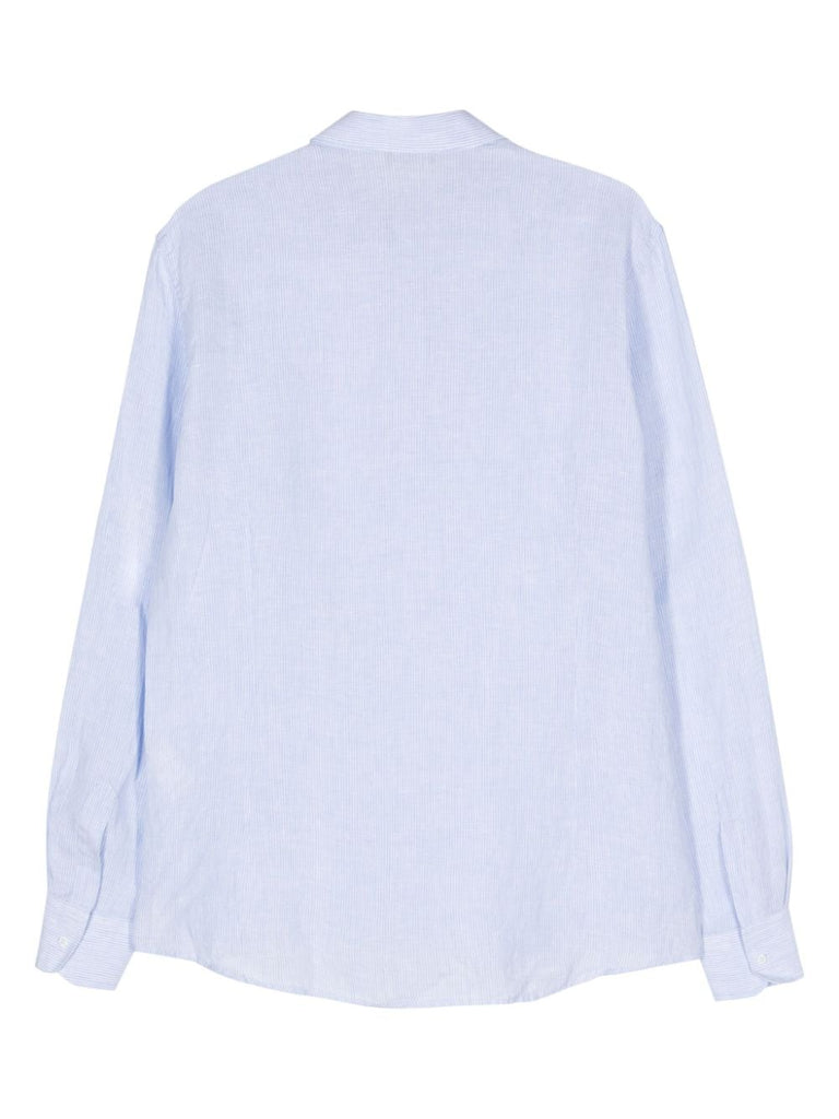 striped linen shirt