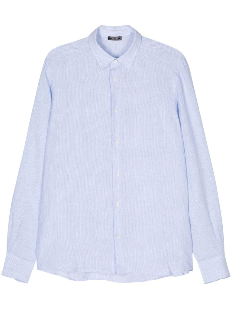 striped linen shirt