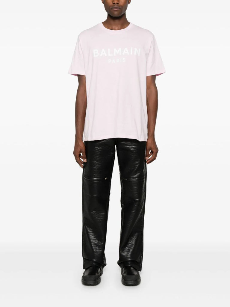 logo-print cotton T-shirt