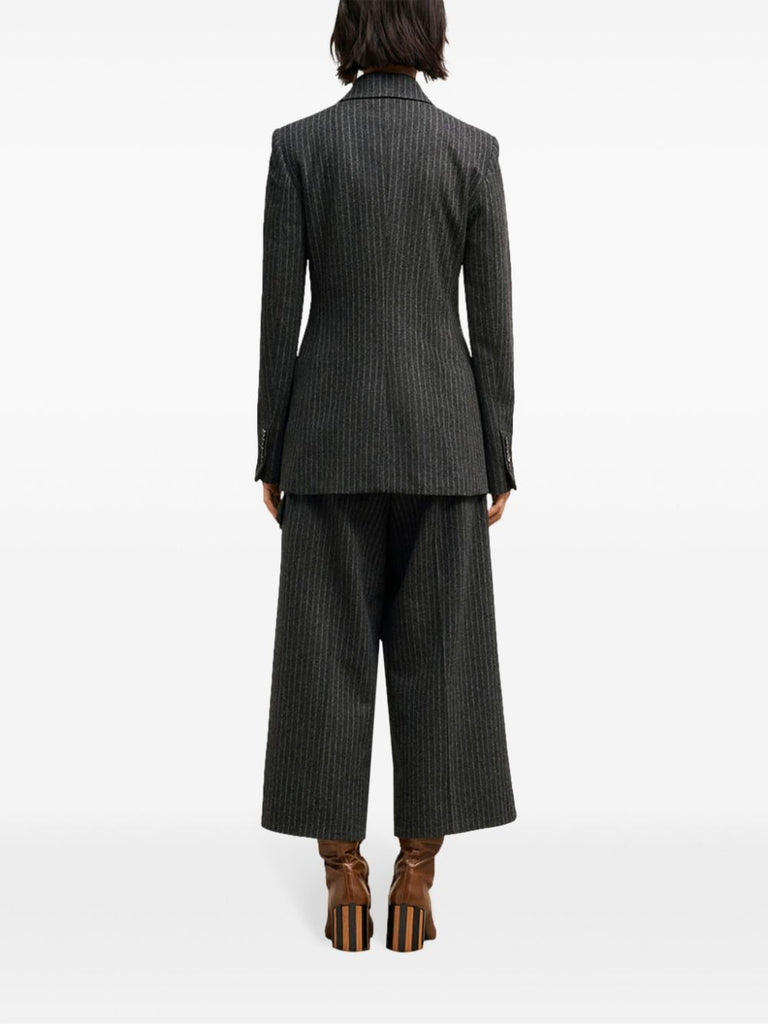 double breasted wool coat