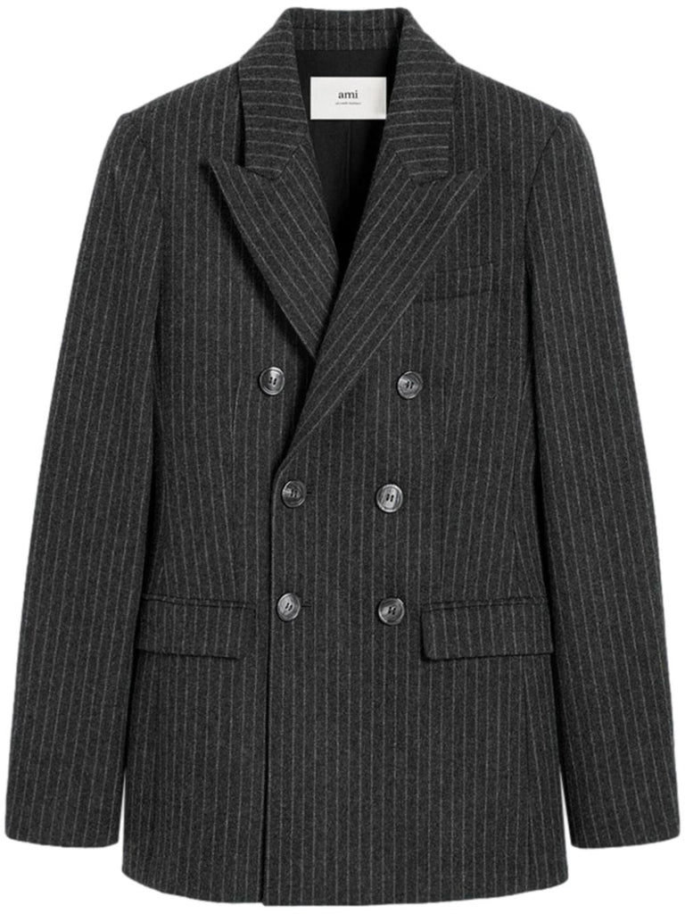 double breasted wool coat