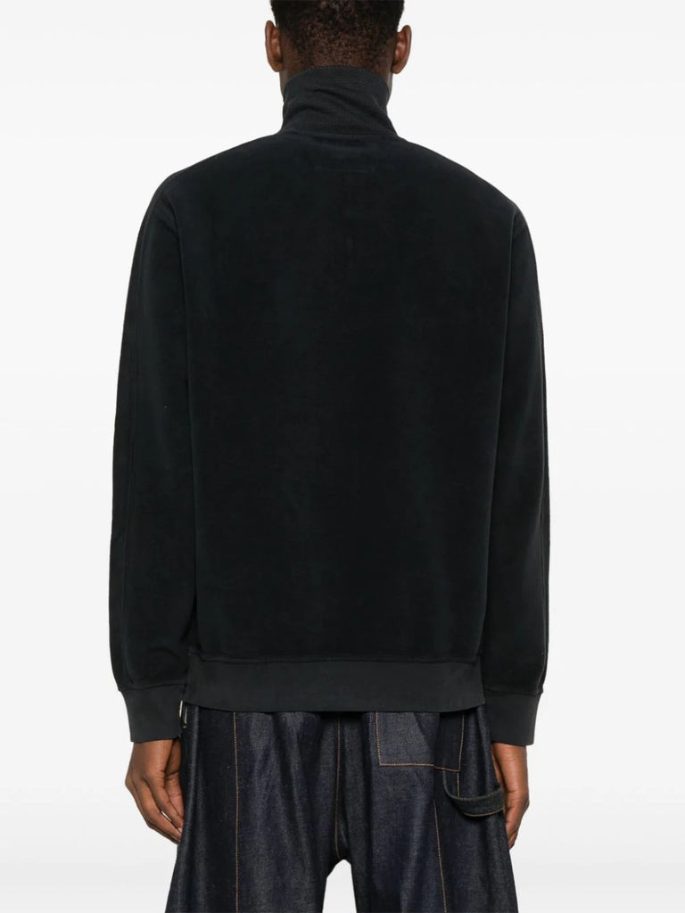 logo-embroidered sweatshirt