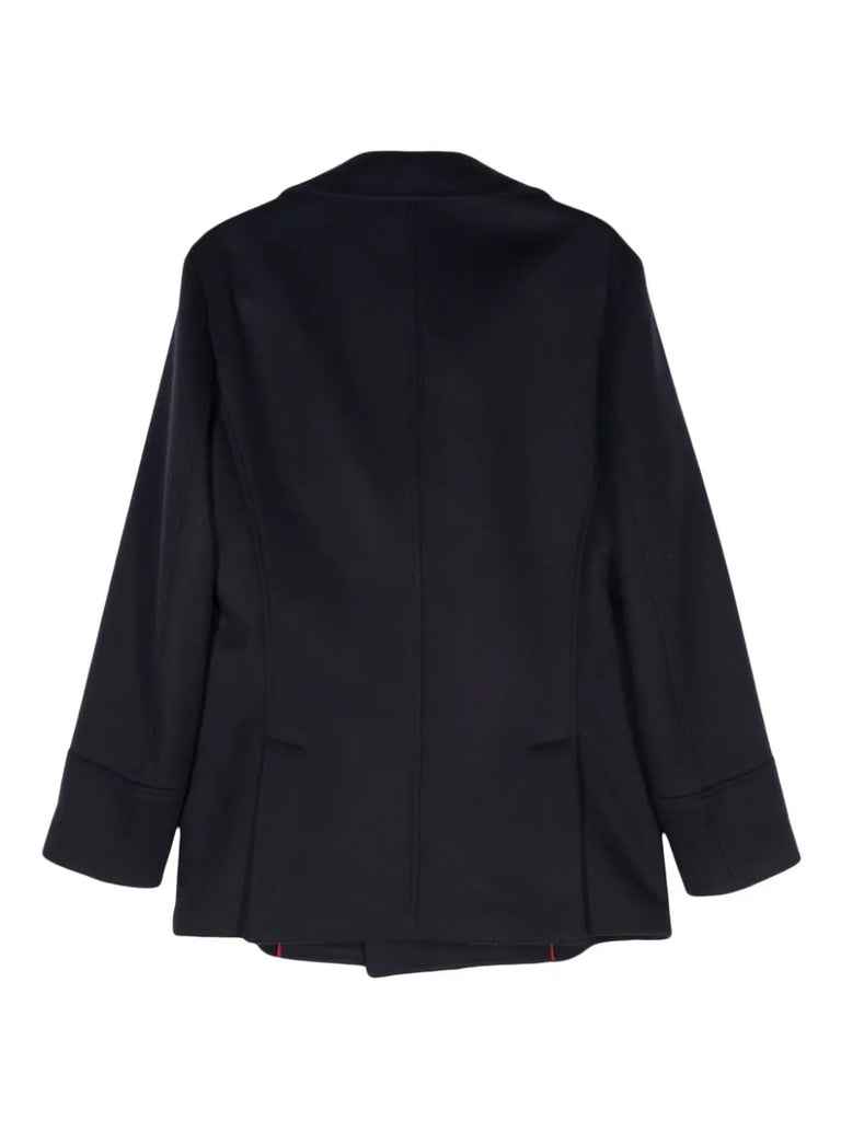 double-breasted coat