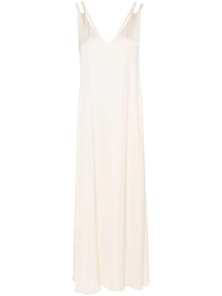 bead-embellished midi dress