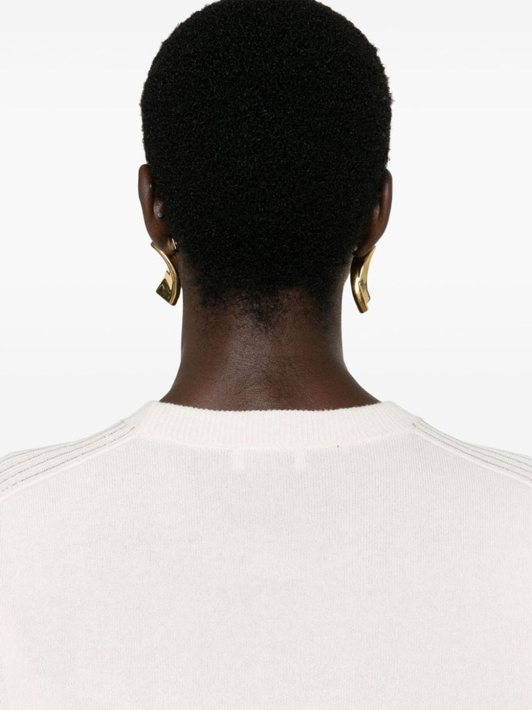 Monili chain-detail jumper