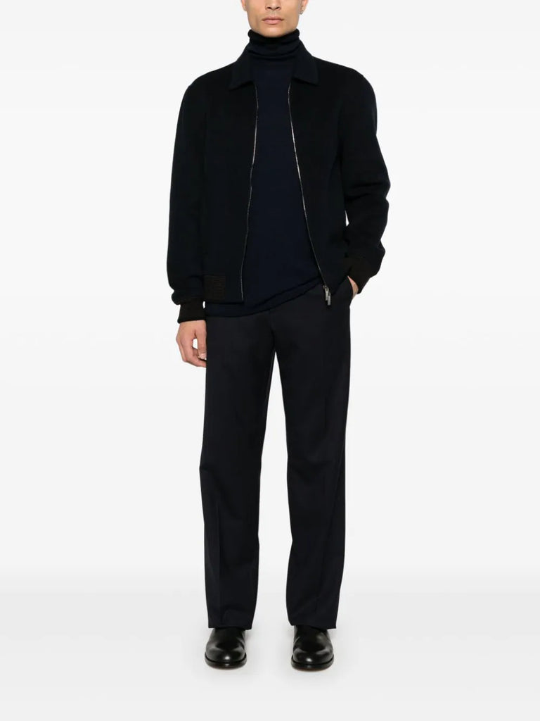 Bomberjacke mit Reißverschluss