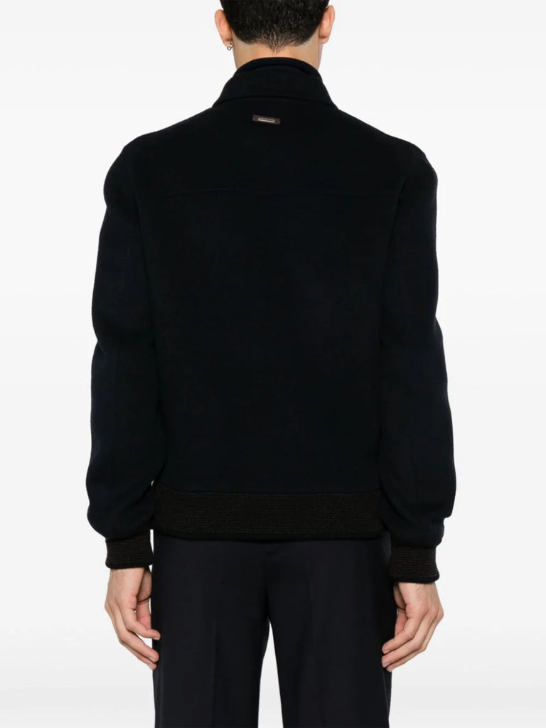 Bomberjacke mit Reißverschluss