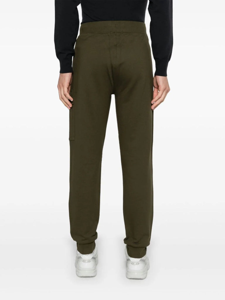 Lens-detail cargo track pants
