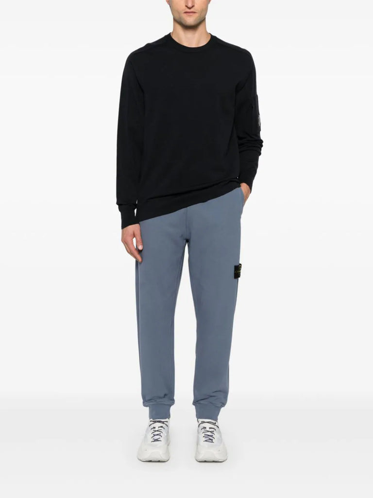 Compass-badge track pants