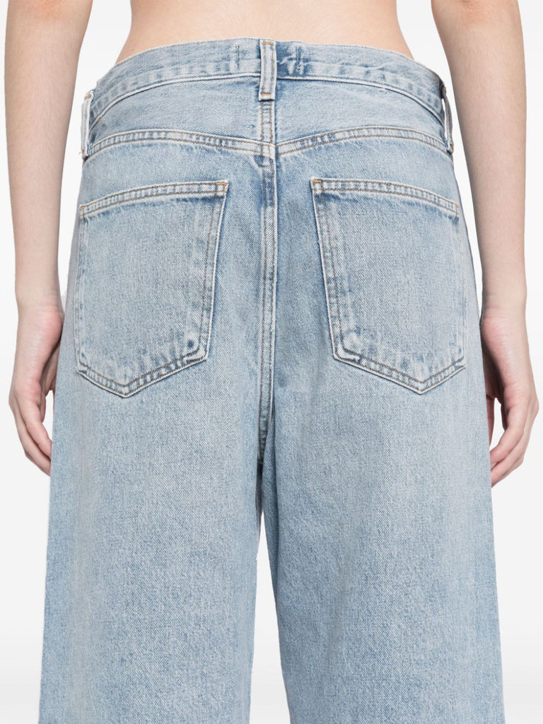 low curve jeans